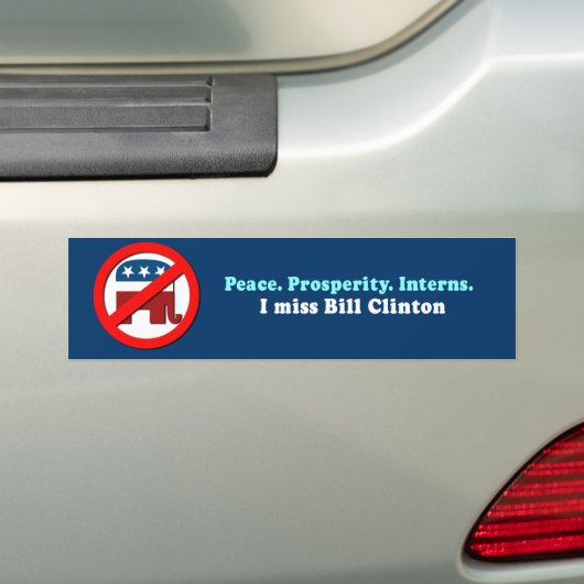 Peace Prosperity Interns Bumpersticker (Op auto)