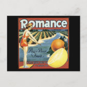Peace River Fruit Company Crate Label Briefkaart (Voorkant)