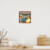 Peace River Fruit Company Crate Label - Poster (Keuken)