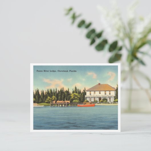  Peace River, Verenigde Staten Briefkaart (Staand voorkant)