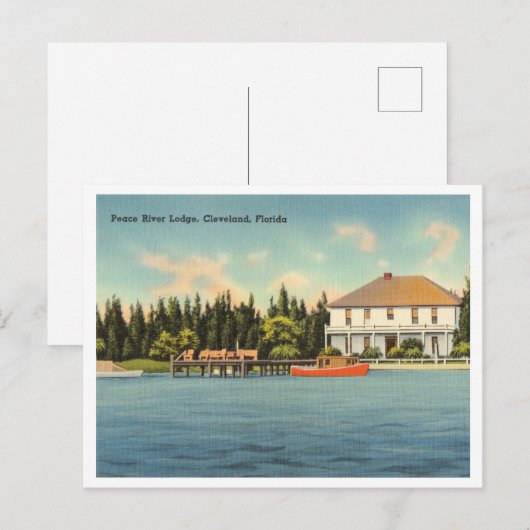  Peace River, Verenigde Staten Briefkaart (Voorkant / Achterkant)