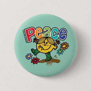 Peace Ronde Button 5,7 Cm