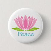 Peace Ronde Button 5,7 Cm (Voorkant)