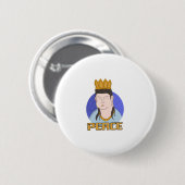 Peace Ronde Button 5,7 Cm (Voorkant /achterkant)