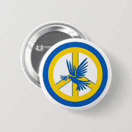 Peace Ronde Button 5,7 Cm