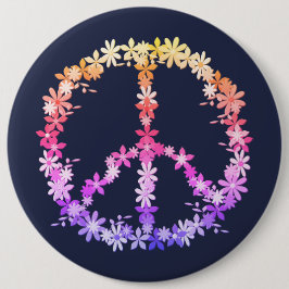 Peace Ronde Button 6,0 Cm