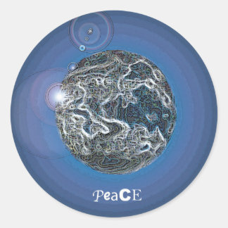 PeaCE Ronde Sticker