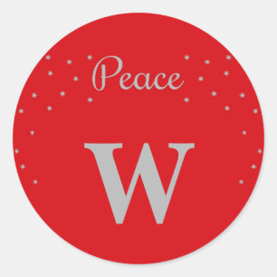Peace Ronde Sticker