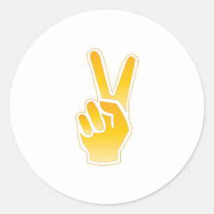 Peace Ronde Sticker