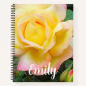 Peace Roos Foto Notitieboek (Voorkant)