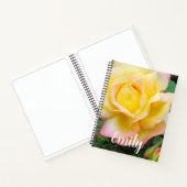 Peace Roos Foto Notitieboek (Binnen)