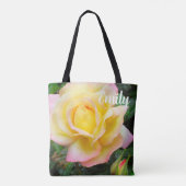 Peace Roos Foto Tote Bag (Achterkant)