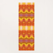 Peace Roos Ikat 3 Yogamat (Achterkant)