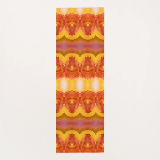 Peace Roos Ikat 3 Yogamat (Achterkant)