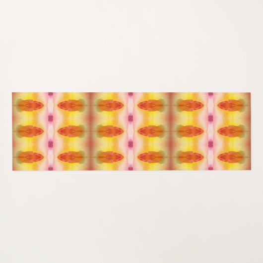 Peace Roos Ikat 5 Yogamat (Achterkant (horizontaal))