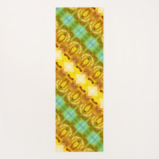 Peace Roos Ikat 6 Yogamat (Achterkant)