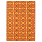 Peace Roos Ikat 8 Klembord (Achterkant)