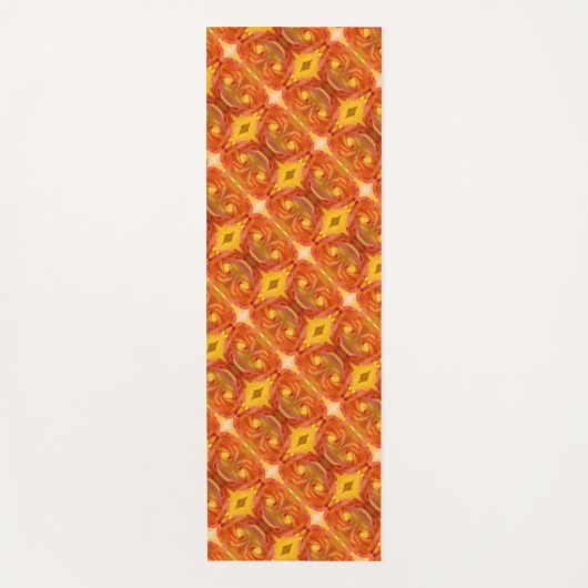 Peace Roos Ikat 8 Yogamat (Voorkant)