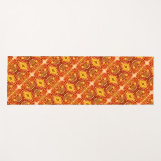 Peace Roos Ikat 8 Yogamat (Voorkant (horizontaal))