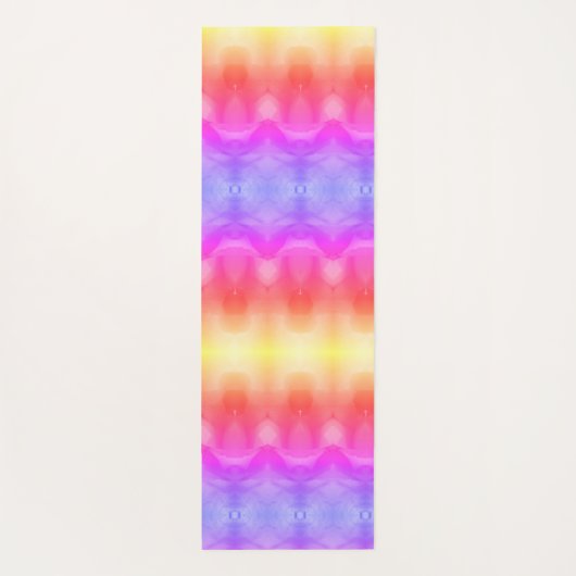 Peace Roos Ikat Ipanema Yogamat (Achterkant)