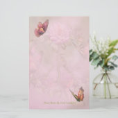 Peace Roos Stationery Briefpapier (Staand voorkant)