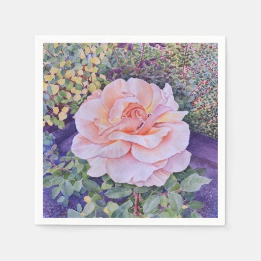 Peace Rose Servet (Voorkant)