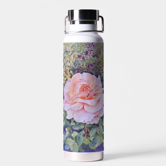 Peace Rose Waterfles (Achterkant)