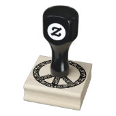 Peace Rubber Stamp Rubberstempel (Stempel)