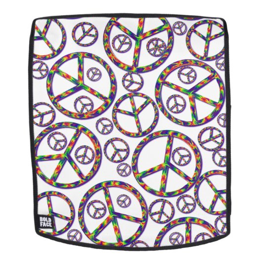 Peace Rugtassen (Verwijderbaar gezicht)