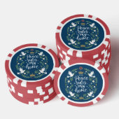 Peace Rules My Home Poker Chips (Opstapeling)