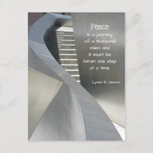 Peace Semi Glossy Sympahy Inspiration Briefkaart