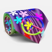 Peace Sgn- ventilatorvoeding Necktie Stropdas (Opgerold)