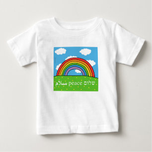 Peace Shalom Salaam Baby-shirt
