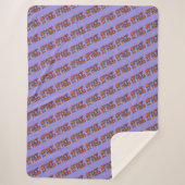 Peace Sherpa Blanket Deken (Voorkant)