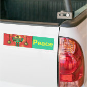 Peace Shine-bumpersticker Bumpersticker (Op Truck)