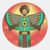 Peace Shine sticker (Voorkant)