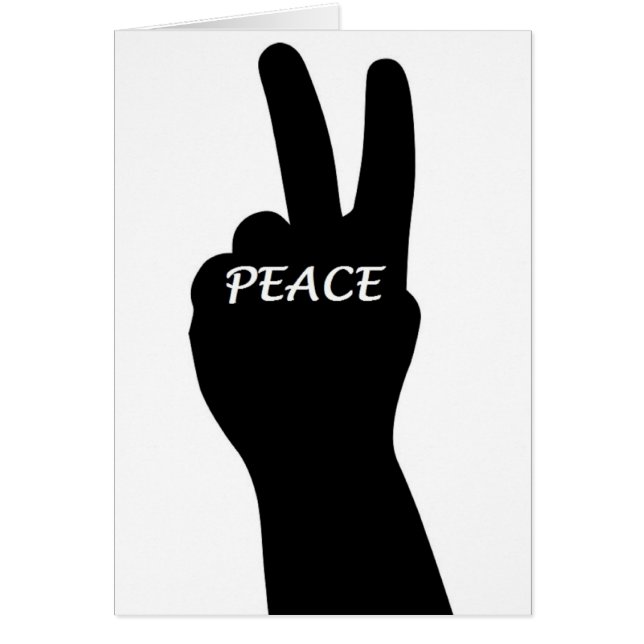 PEACE SIGN (Voorkant)