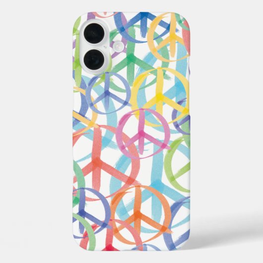 Peace Sign Art Case-Mate iPhone Case (Achterkant)