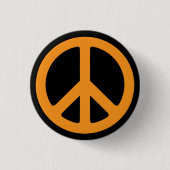Peace Sign-Button Ronde Button 3,2 Cm (Voorkant)