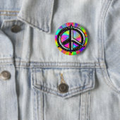 Peace Sign-Button Ronde Button 5,7 Cm (In situ)