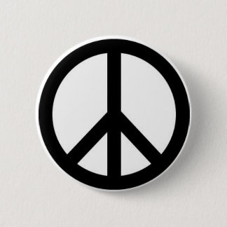 Peace Sign-Button Ronde Button 5,7 Cm