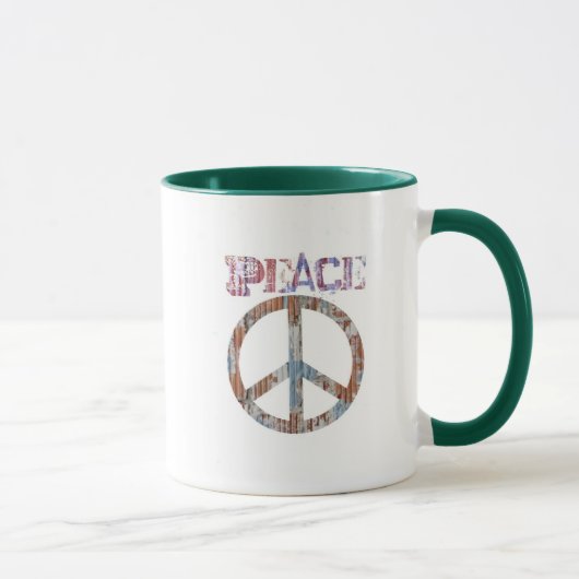 Peace Sign Coffee Cup Mok (Rechts)