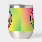 Peace Sign Custom Initiaal (Rechts)