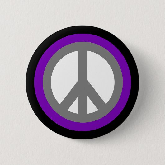 Peace Sign Flair-Button Ronde Button 5,7 Cm (Voorkant)