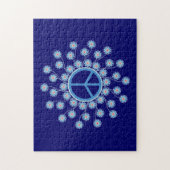 Peace Sign Flowers Legpuzzel (Verticaal)