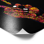 Peace Sign Hand Foto Afdruk (Hoek)