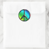 Peace Sign Hippie Sticker (Tas)