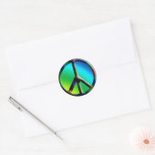 Peace Sign Hippie Sticker (Envelop)