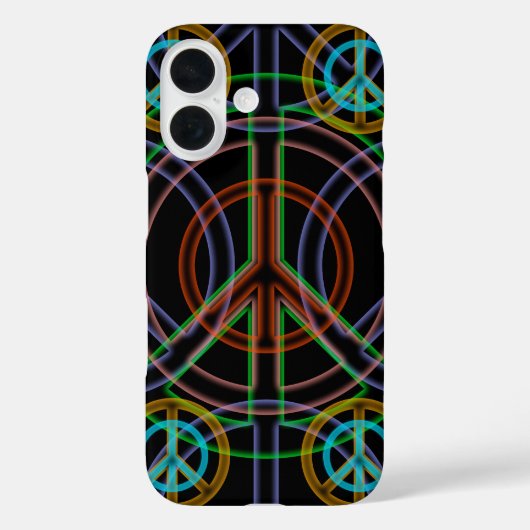 Peace Sign iPhone Case (Achterkant)