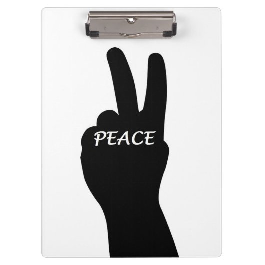 PEACE SIGN KLEMBORD (Voorkant)